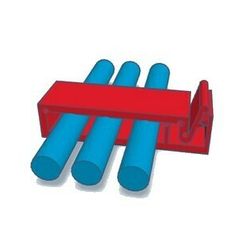 clips-câble01.jpg Free OBJ file cable clips・3D printable model to download