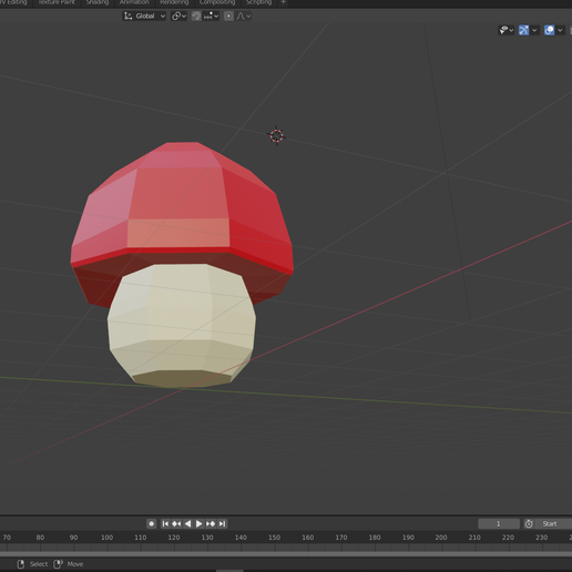 seta1.png Low poly mushroom