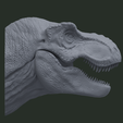 trex1.png Fichier STL Support mural pour tête de T-Rex・Design pour impression 3D à télécharger