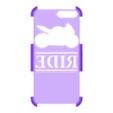 iPhone8Plus_Case_RIDE_v2.stl iPhone 8 Plus case 'RIDE' - V2 included!