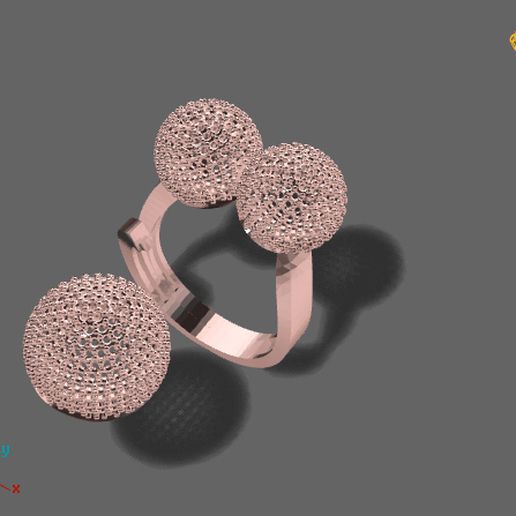 Gents Ring - STL READY 3D model