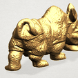 Rhino - A06-.png Rhinoceros 01 Male