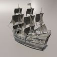 PirateGalley-7.jpg Pirate Galley 28 MM Tabletop Terrain
