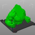 3DPrint4.jpg Mystik- 3-pack 20% discount -Draagon-Bust -Rhino-Dozer- and Wolf-Dog-Anubis Bust
