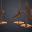 pole-dancer-3D-print.74.jpg Statues of Pole Dancers (pen holders)