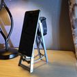IMG_6540.JPG CELL PHONE AND WATCH HOLDER ON A STEP LADDER