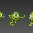 3.png James P. Sullivan sully y mike wazowski de monsters inc y monsters university pose divertida