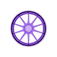 Hotwheels.stl Ferrada FR4 scalable and printable rims