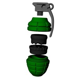 3.jpg STL file Grinder picador molinillo Granada Desarmable - con guardador・3D printing template to download