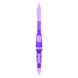 TfP_Arcee_blade.stl Transformers Prime Arcee cuchillas de brazo