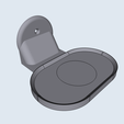 D09F8F80-B0B7-434D-8ABA-BF42E90A3EFF.png Archivo STL Colgador de pared Google Nest Audio (giratorio)・Diseño para descargar y imprimir en 3D