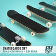 4.jpg Skateboards set in 1/24 scale for diorama - 6 models