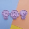0.jpg HARRY POTTER CHIBI CUTTERS AND MARKERS - PACK X 3