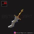 08.JPG Fire Emblem Awakening Robin Levin Sword - Weapon Cosplay 3D print model