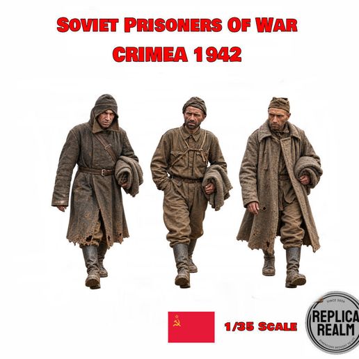 Soviet Prisoners Of War (5) - Crimea 1942 (Walking)