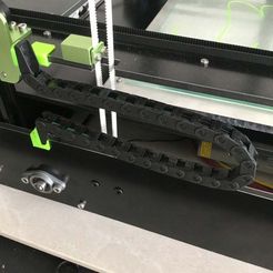 IMG_5799.JPG Free STL file east3d gecko endstop cable chain +x-y tie down・3D printable design to download