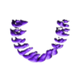 UPPER TEETH.stl 3D Cranial nerves & Facial Skull Model