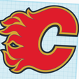 Flames.png Calgary Flames Plaque