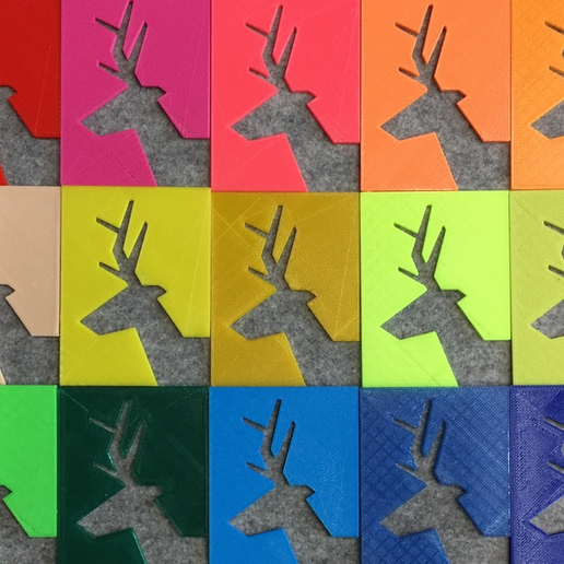 Capture_d__cran_2015-10-08___14.37.53.png Free STL file The 2D & 3D tiles of deer.・3D print design to download, Eunny