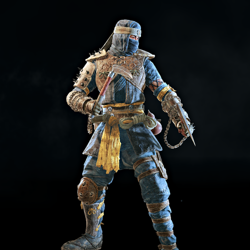 🗡️ For Honor - Samurai- Shinobi.・ OBJ File for 3D