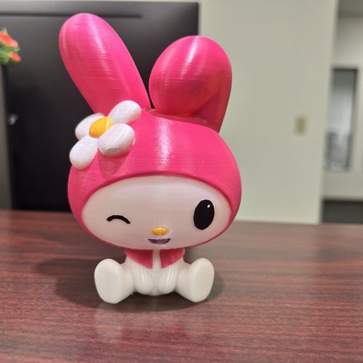 みぃ3Dスト 👋 My Melody 3 models Easy Print Hello Kitty Sanrio・3D Print with