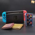 pic05.jpg Stylish storage boxes for Nintendo SWITCH game cartridges (8 to 18 slots)