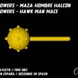 THINKIVERSE2.jpg SUPERPODERES - MAZA HOMBRE HALCON