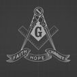 faith-hope-charity.jpg Freemason Masonic Faith Hope Charity Logo Emblem