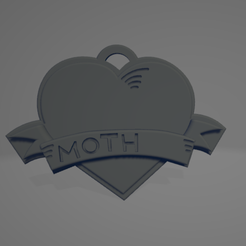 Captura-de-pantalla-2023-05-03-082908.png Free OBJ file Necklace MOTH Mother's day・3D printing model to download