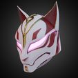 KitsuneHoodFront34Left.jpg Destiny 2 Kitsune Warlock Helmet for Cosplay