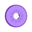 quad_guard_180.stl Dumbbell Quad Guard Plate: Outer Diameter 180mm