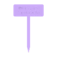 Mustard_Spinach.stl Plant Marker Label