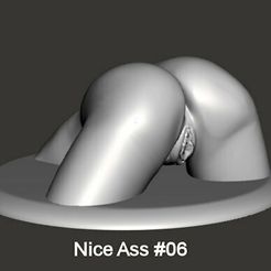 Image1-Nice-Ass-06-Smaller.jpg STL file Nice Ass #06 - 3D Print STL - OBJ Files・3D printing design to download