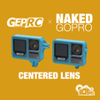 centered-Cover.png Geprc Naked Gopro 9-11 FPV Mount [Centered]