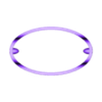 modular_universal_oval_body_2.stl ケーブルマネジメント用楕円形中空ユニバーサルジョイント