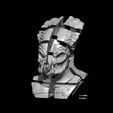 BPR_Render10.jpg Predator bust with Bio Mask and weapon