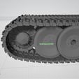 02.jpg Tiger-I Tank Tracks Unit For Rubber wheel.(STL-1/144)