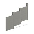 Fence-8.jpg Model Railway Concrete Fencing 6ft Tall - Kit Build
