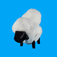 PhotoRoom-20240102_160729~2.png Fluffy Sheep Cotton Ball Holder/Bowl