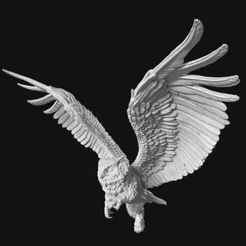 1_00000.jpg Owl 3D Printing Model
