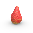 1.png Strawberry Fruit - 3D Printable Model