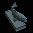 Bass-mouth-2-statue-4-34.png fish Largemouth Bass / Micropterus salmoides in motion open mouth statue detailed texture for 3d printing