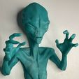IMG_0760.jpg 3D Alien Wall Art - Perfect For Halloween! - *SUPPORT FREE*