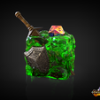 Cube_Render3.png Gelatinous Cube Dice Jail - SUPPORT FREE!