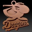 dragon.jpg Nippon NPB all teams Keychan printable and renderable