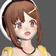 16.jpg RYZA ATELIER STATUE GAME CHARACTER CUTE PRETTY GIRL ANIME 3D print model