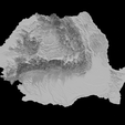 4.png Topographic Map of Romania – 3D Terrain