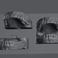 platedental.jpg Arch Anatomical Model/ Dental prototype (Fixed & Articulated Versions) - 1:1 Scale