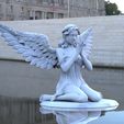 Angel_sculpt.1140.jpg Beautiful Angel Praying