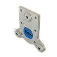 Blank_Tool_Plate_printable_fron.png STL file E3D's Toolchanger - printable blank tool plate・3D print design to download